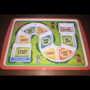 Game Board Child’s Plate Meal Tray 8x12